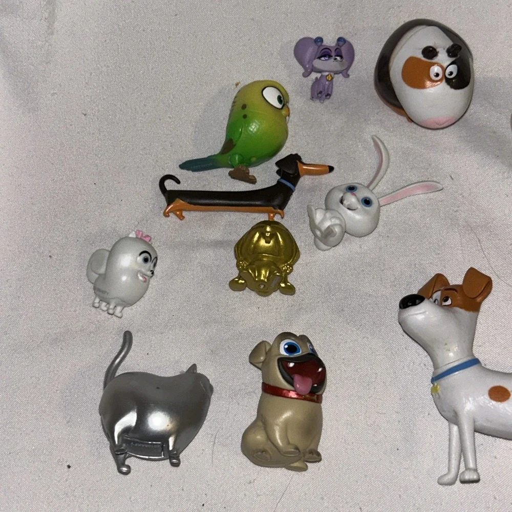 Secret Life Of Pets Mini Figure Lot PVC‎ Max Sweet Pea Mel Norman F1